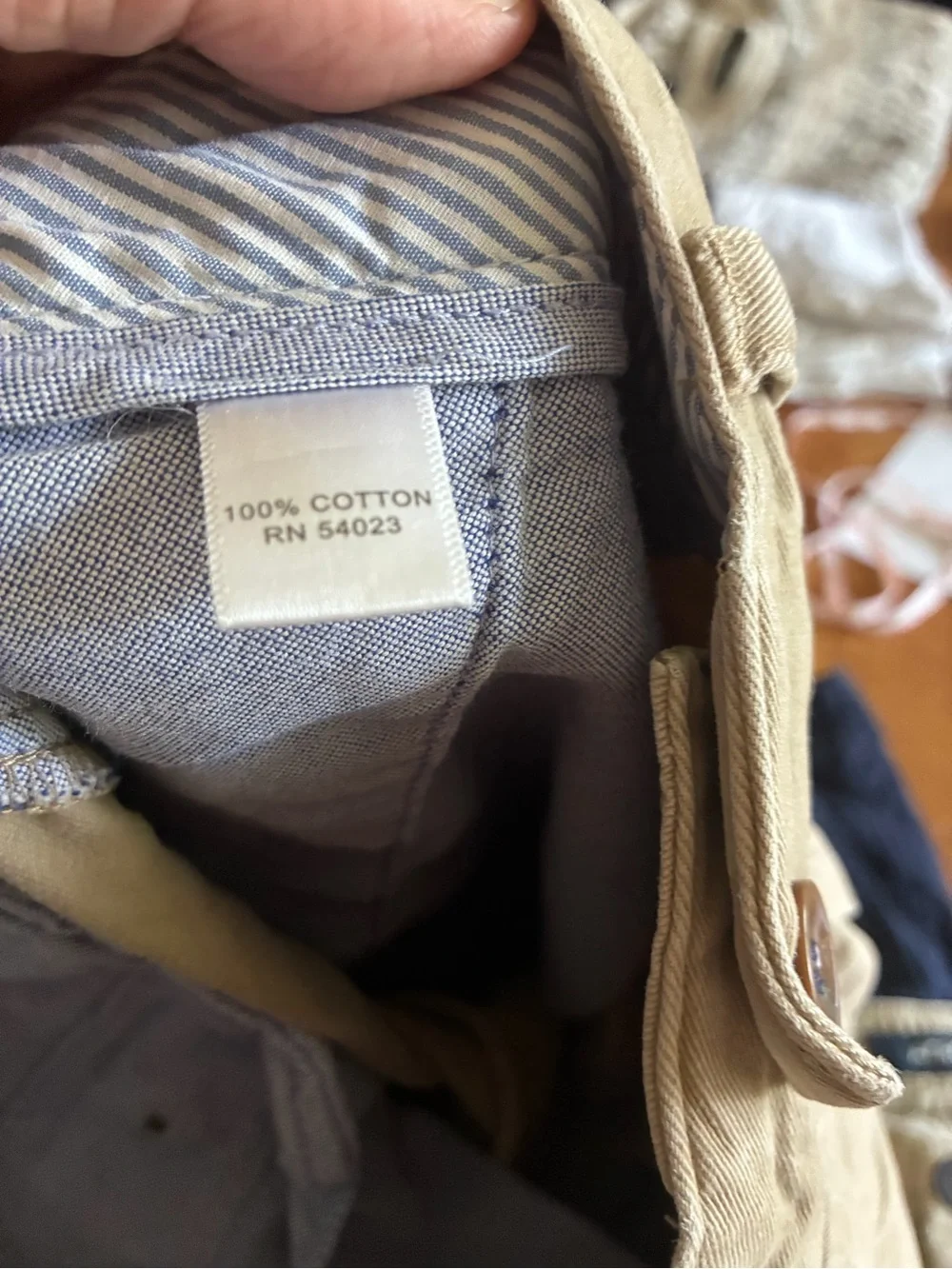 5 pair of shorts - Banana Republic Gap, Denim Flower etc Khaki/Tan Men's 30